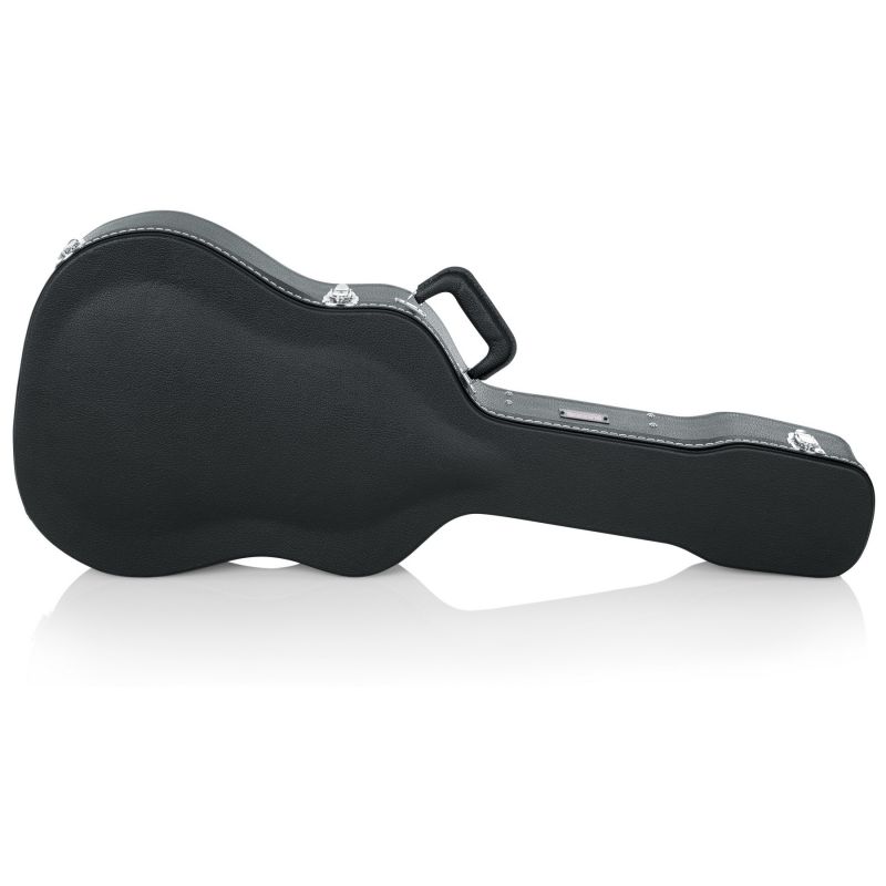 Кейс для акустической гитары Gator GW-DREAD Dreadnought Guitar Deluxe Wood Case